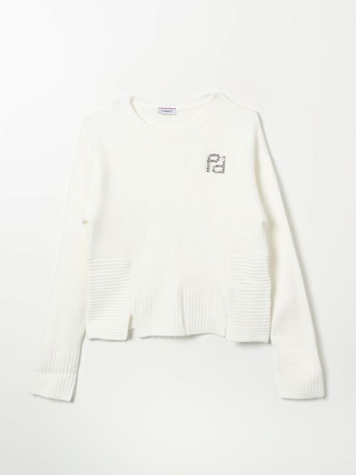 Sweater Kids color White