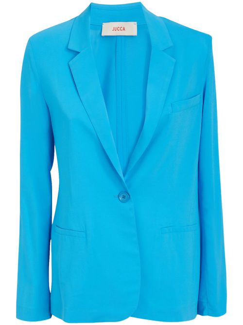 Single-button blazer - Blue