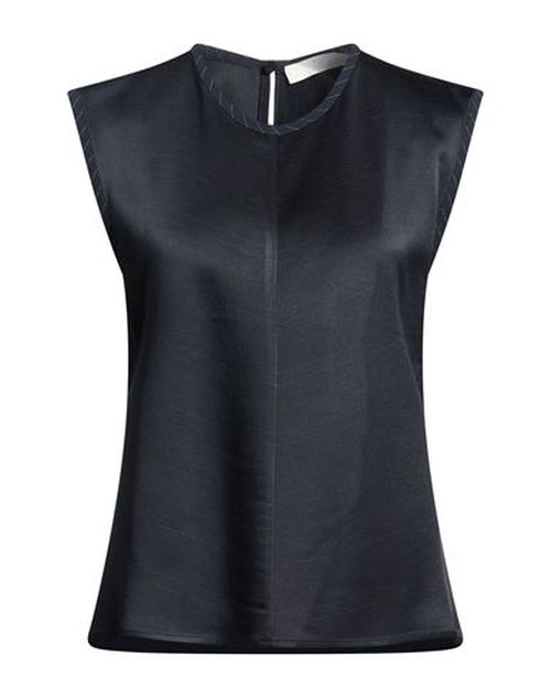Woman Top Navy Size 8 Acetate, Viscose, Polyester