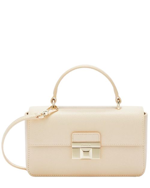 Venere Micro Leather Top Handle Clutch