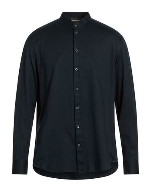 Man Shirt Navy Size M Cotton