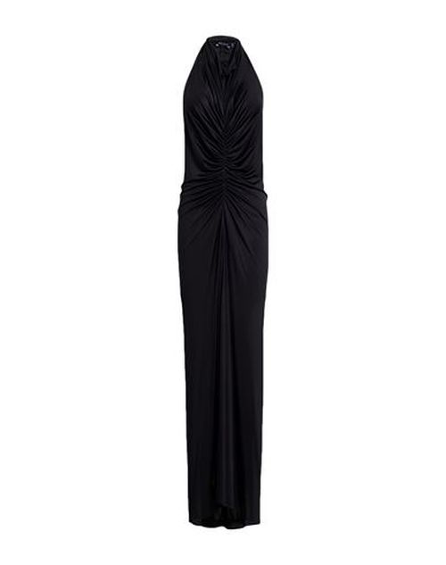 Woman Maxi dress Black Size 4 Viscose