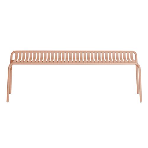 Petite Friture - Bench Week-end - Pink - Powder coated epoxy aluminium - Designer Studio BrichetZiegler