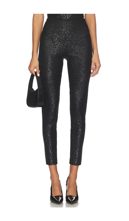 Norma kamali legging recortado en color negro XXS también en L, M