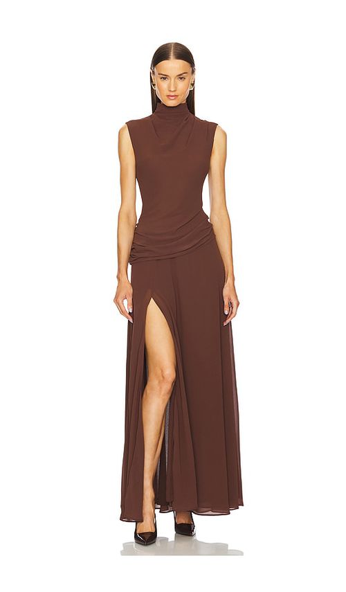 L'Academie Amouage Gown in Brown - Brown. L also in XXS, XS, S