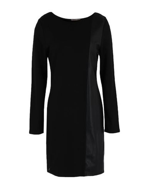 Woman Mini dress Black Size XS Viscose, Polyamide, Elastane, Polyester