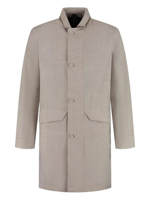 Single-breasted coat - Neutrals