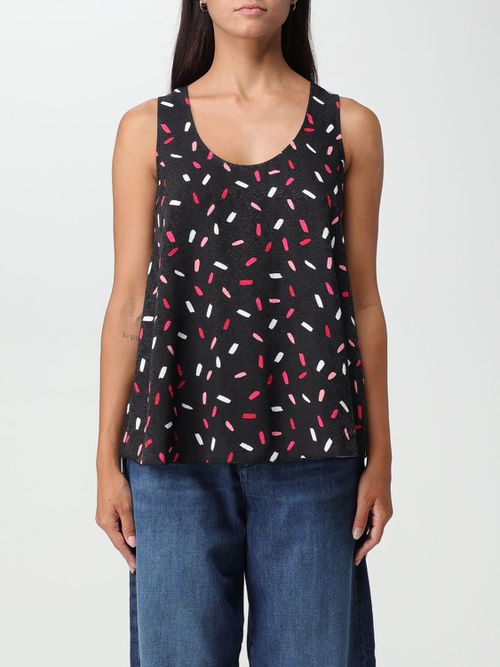 Top Woman color Black