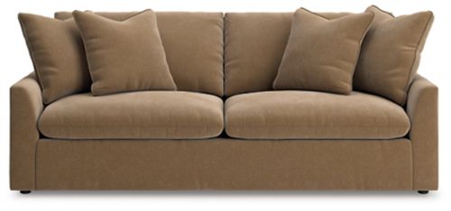 Whitehaven Velvet Sofa, Sable