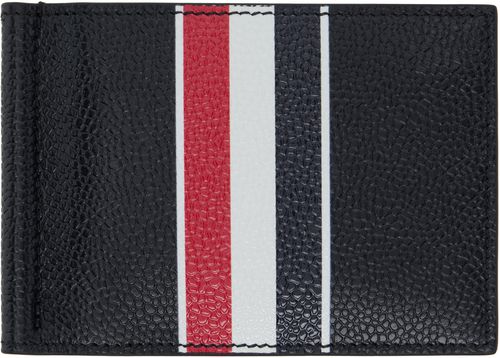 Black RWB Stripe Money Clip Wallet