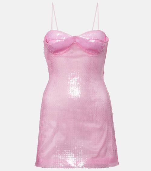 Sequined minidress