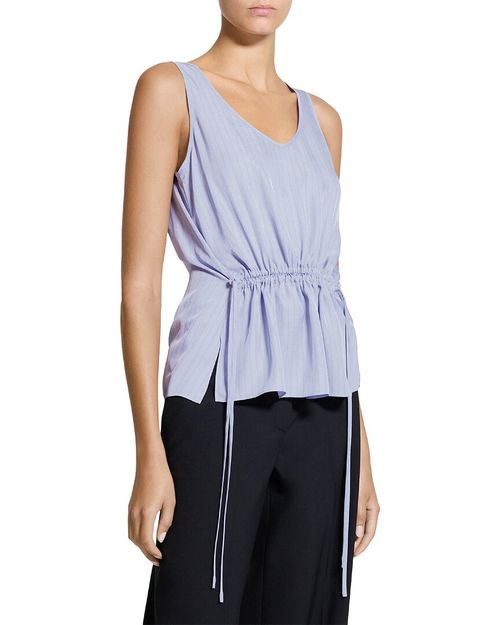 Washed Twill Tie Easy Tank