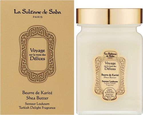 Burro di karité "Lokum" per il corpo La Sultane De Saba Turkish Delight Shea Butter