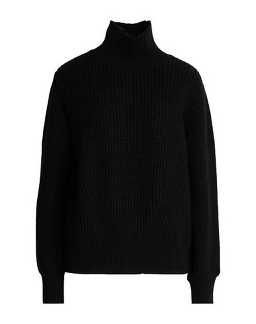 Woman Turtleneck Black Size XL Virgin Wool