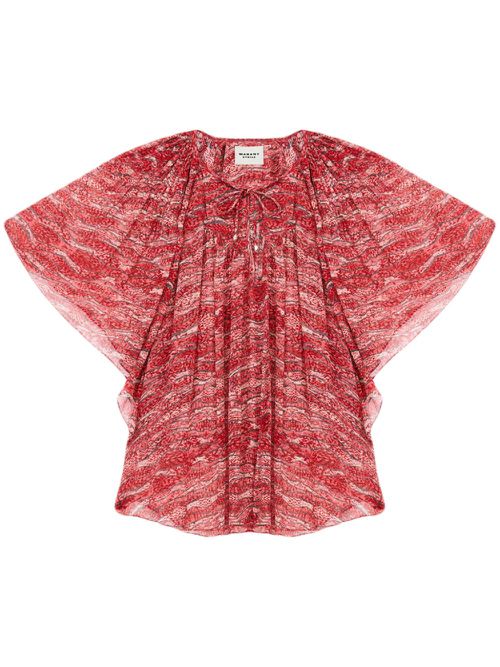 Neslya blouse - Red