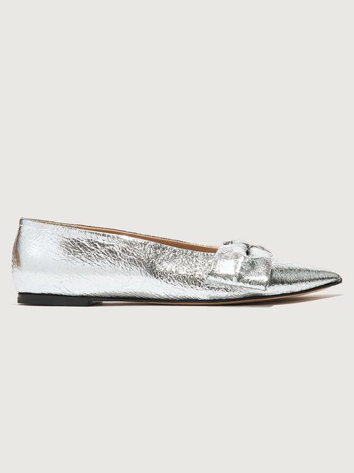 Dear Frances Bow Flat - Silver