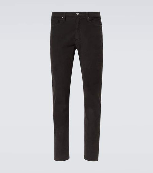 L'Homme Slim cotton corduroy slim pants