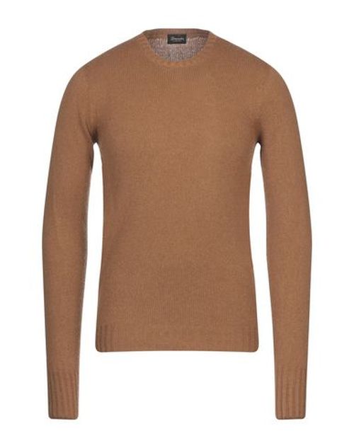 Man Sweater Brown Size 46 Cashmere