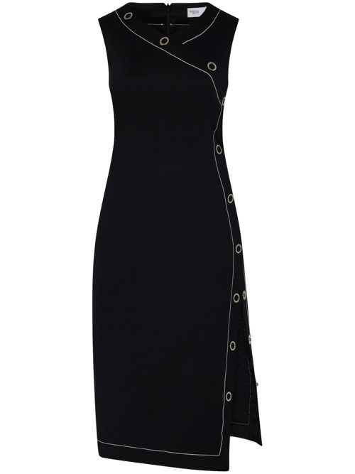 Asymmetric shift dress - Black