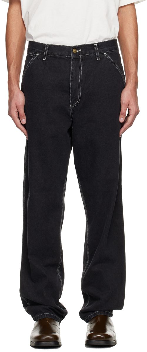 Black Simple Pant Jeans