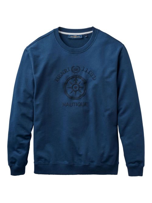 Logo-embroidered sweatshirt - Blue