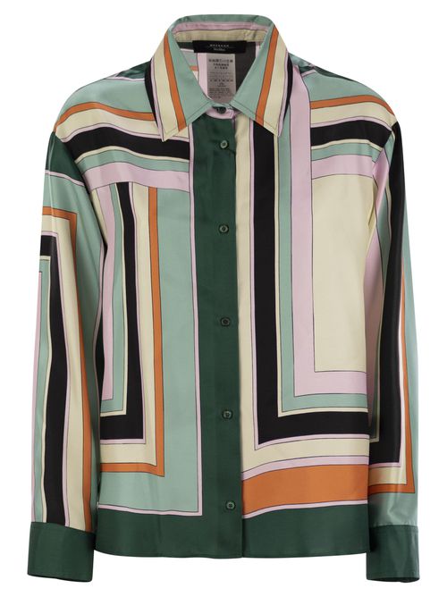 Weekend Maxmara Formia - Printed Silk Twill Shirt