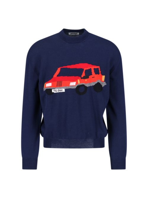 Men's 100% Wool Sweatshirt Sweater
