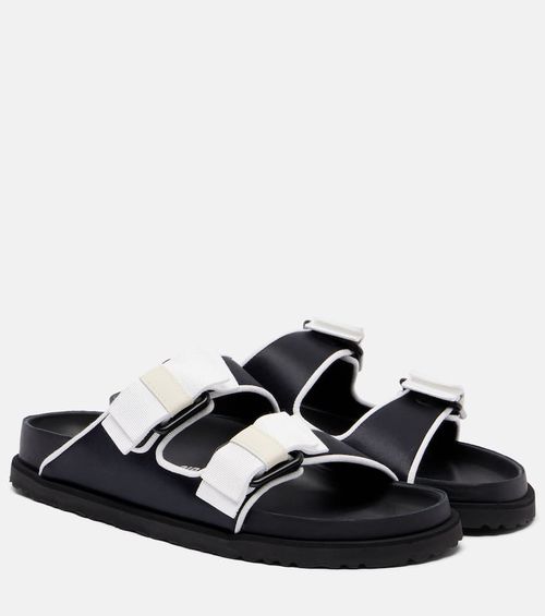 Arizona bow-detail satin sandals