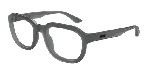 Puma PU0464O 004 Men's Glasses Grey Size 53 - Free Lenses - HSA/FSA Insurance - Blue Light Block Available