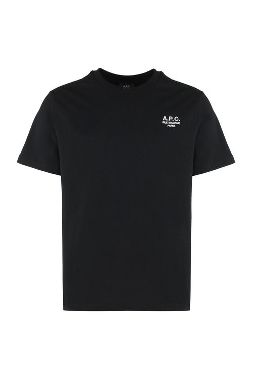 A. p.c. Standard Crew-Neck T-Shirt in Cotton