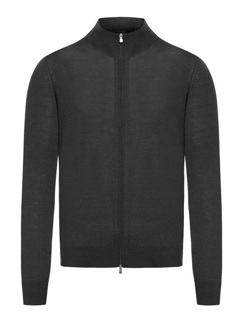 Zipped Wool jumper