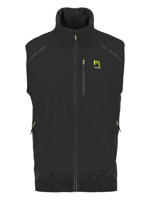 KARPOS logo-print performance top - Black