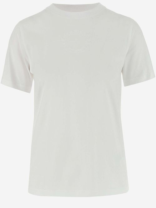 Cotton T-shirt With Logo