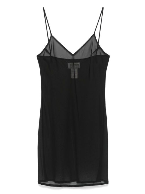 Maison Martin Margiela Pre-Owned 2000s silk mini dress - Black