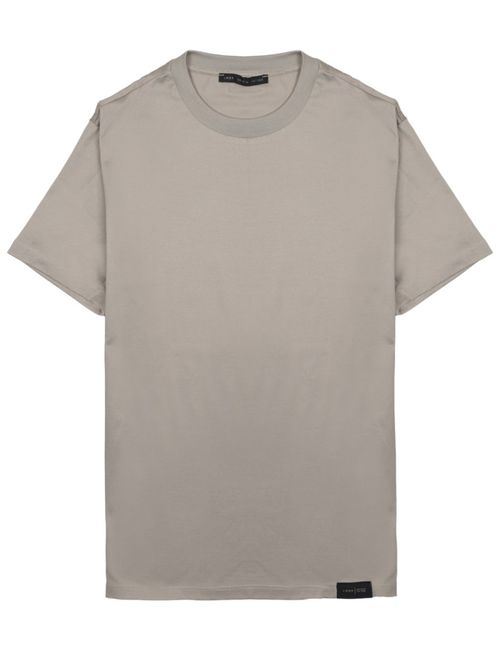 Beige Crew Neck T-Shirt