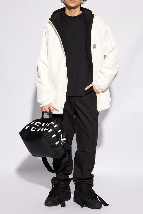 T-shirt With Monogram, Men's, Black