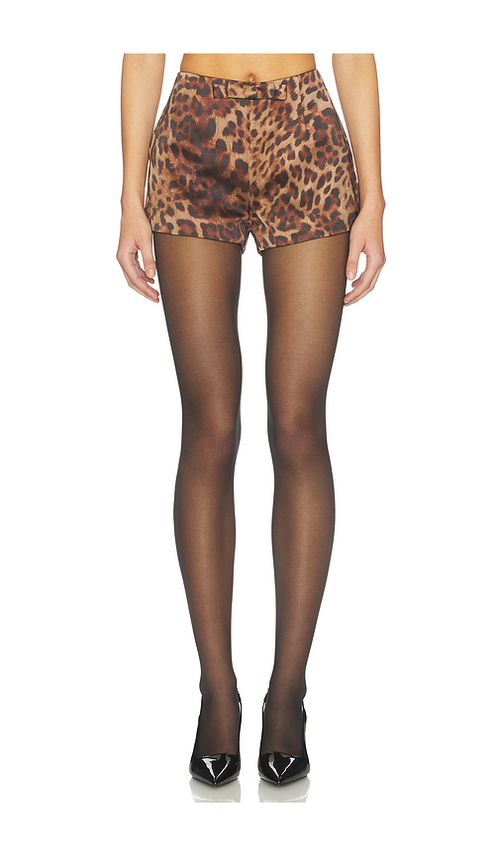 Bubish Penelope Bow Hot Short in Brown. XS. Also in