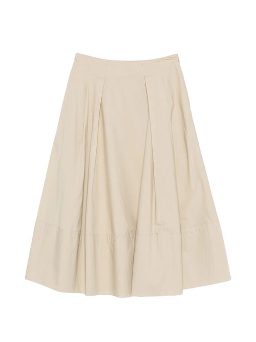 Mini Zip Closure Skirt with Two Pockets
