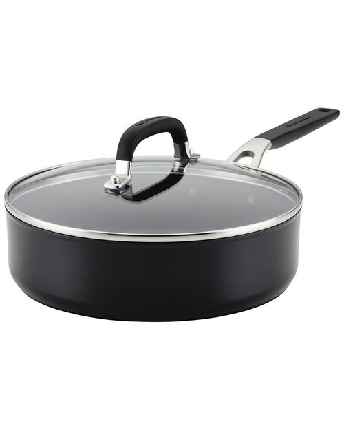 Hard Anodized Nonstick Saute Pan With Lid
