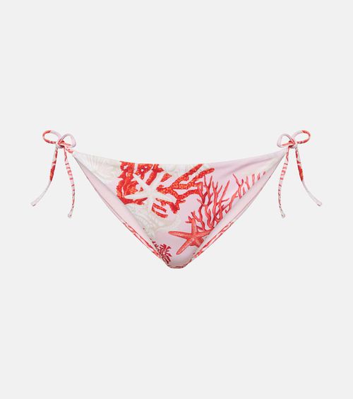 Printed bikini bottoms