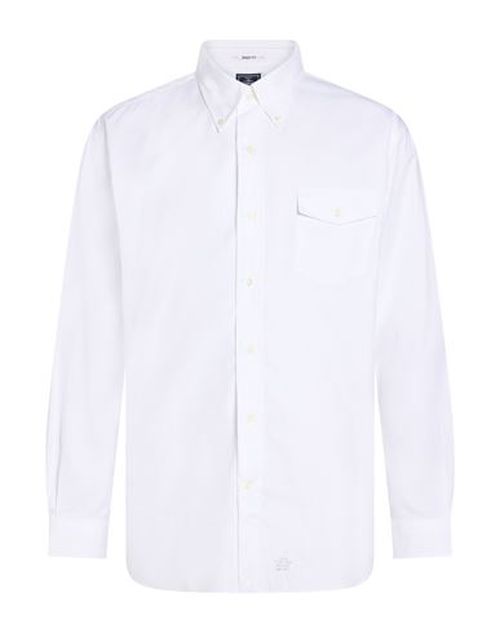 J. press Man Shirt White Size M Cotton