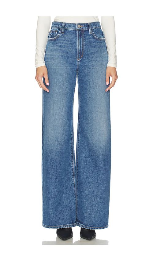 Joe's Jeans Mia Wide Leg Petite Jeans in Blue. - 24P also in 26P, 27P
