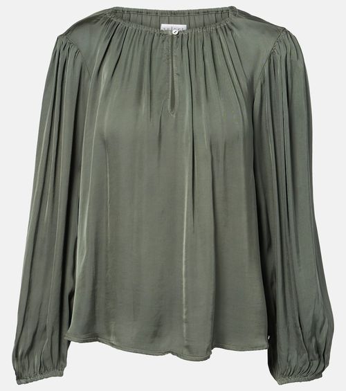 Riona satin blouse