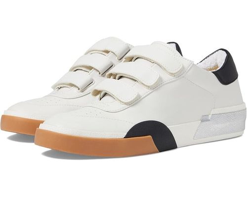 Zeon Sneaker Women's Size 6 White Black Stella Lifestyle Shoes FZP124 (White,6)