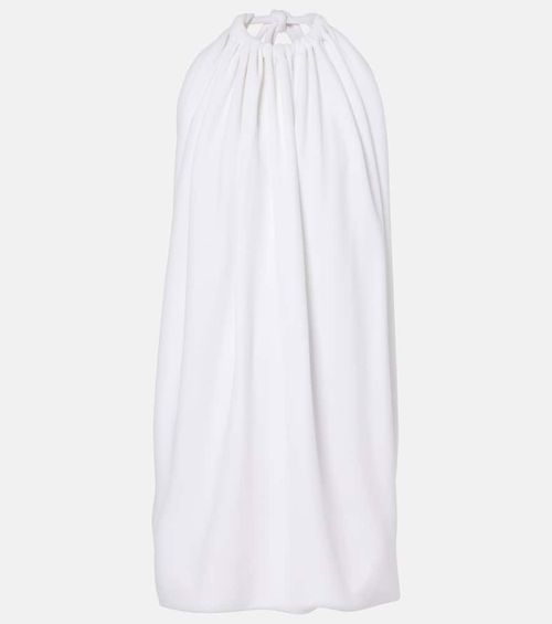Arizona draped halterneck minidress