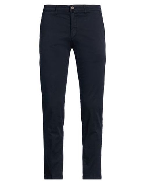Man Pants Midnight blue Size 40 Cotton, Elastane