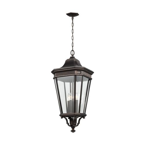Generation Lighting Cotswold Lane 4-Light Hanging Lantern in Grecian Bronze