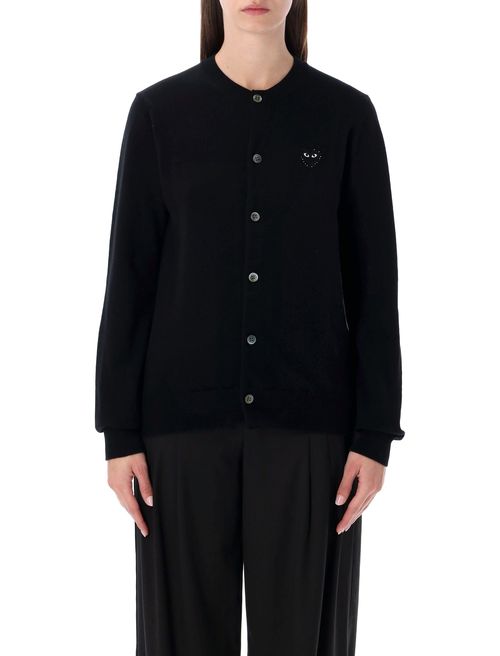 Timeless Cardigan with Crystal Heart - Size S