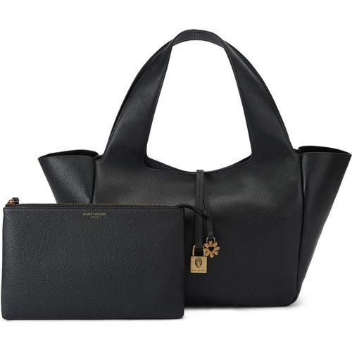 Kurt Geiger London Womens Leather Carnaby Lg Winged Tote Bag - Black - One