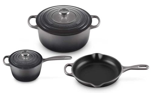 Signature 5-Piece Cookware Set in Oyster